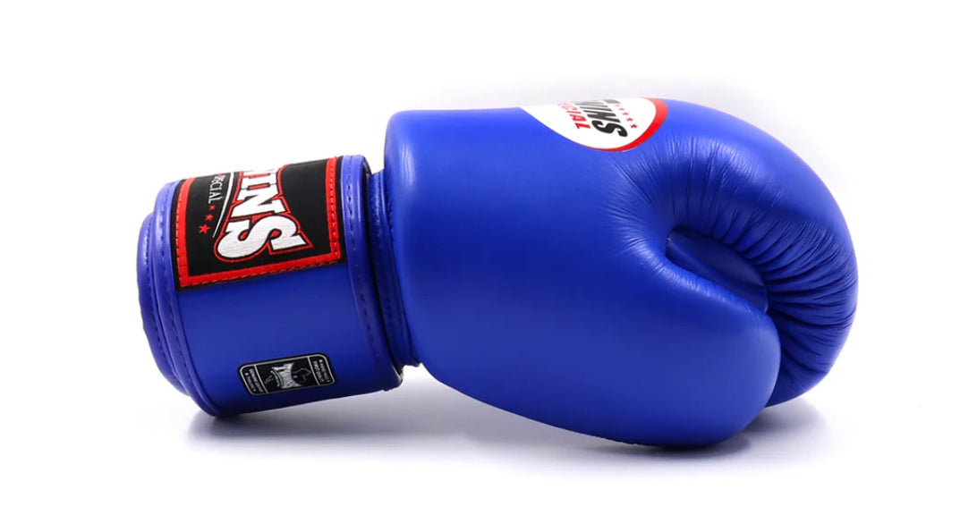 Gants de boxe Muay Thai Twins Special BLUE BGVL3