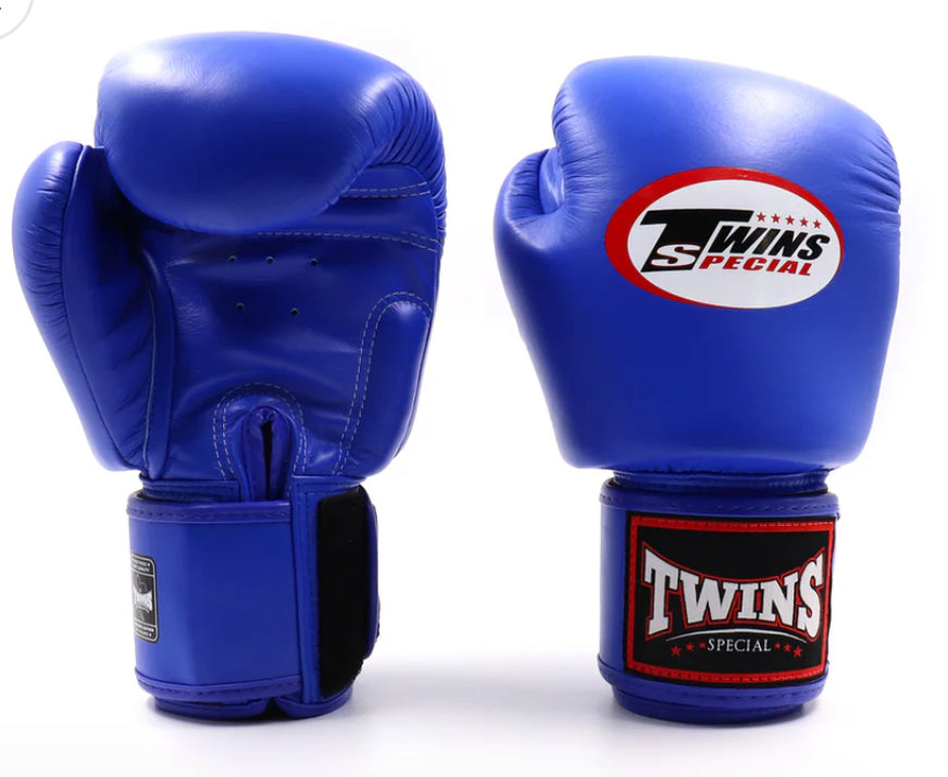 Gants de boxe Muay Thai Twins Special BLUE BGVL3