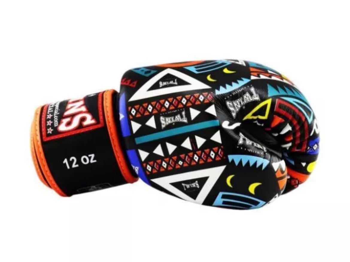 Twins Special 'Aztec' Muay Thai Boxing Gloves FBGVL3-57
