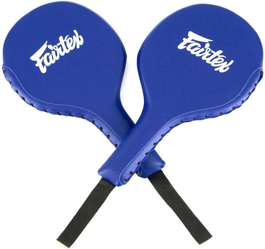 Paire de raquettes de boxe Fairtex BXP1 – Rouge/Bleu/Noir