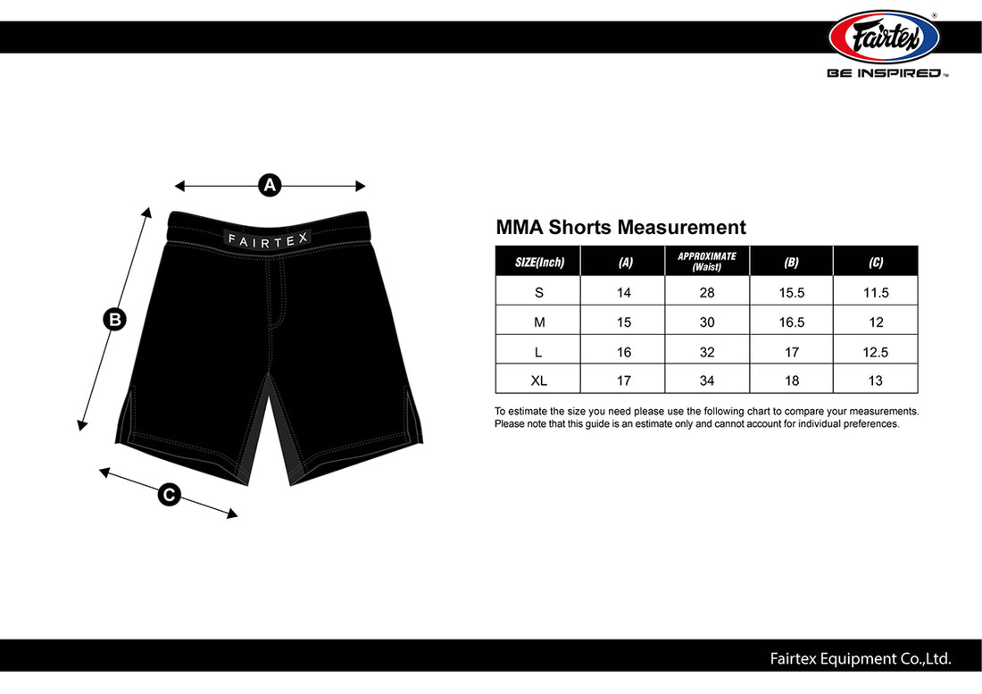 Fairtex AB13 Black 'Wild' MMA Muay Thai Shorts
