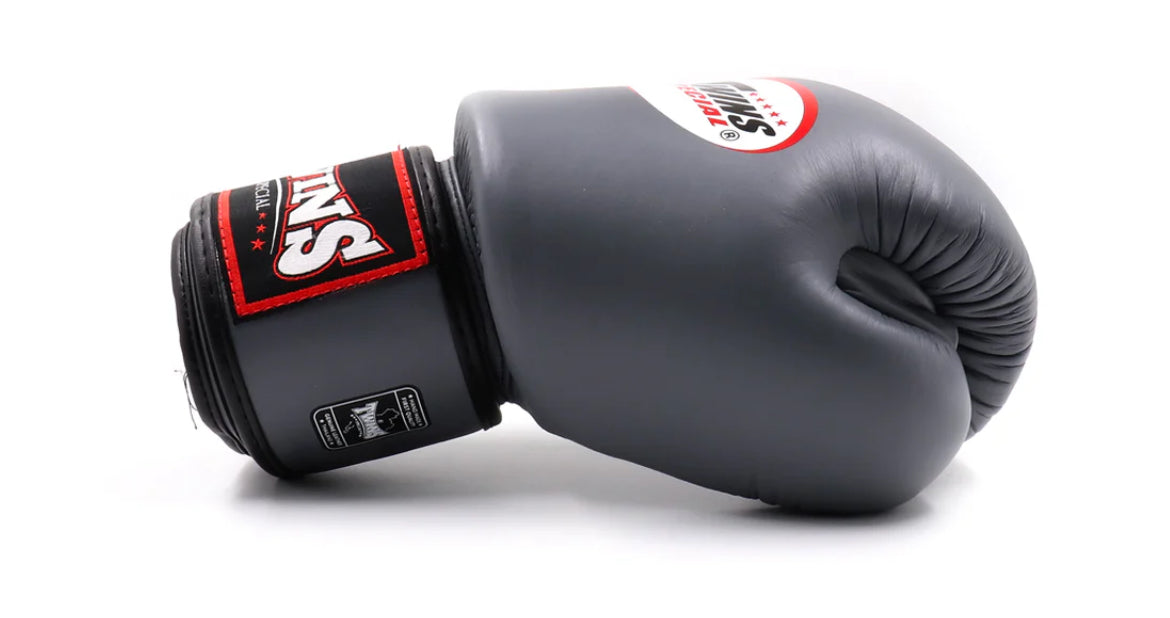 Twins Special GREY Muay Thai Boxing Gloves BGVL3