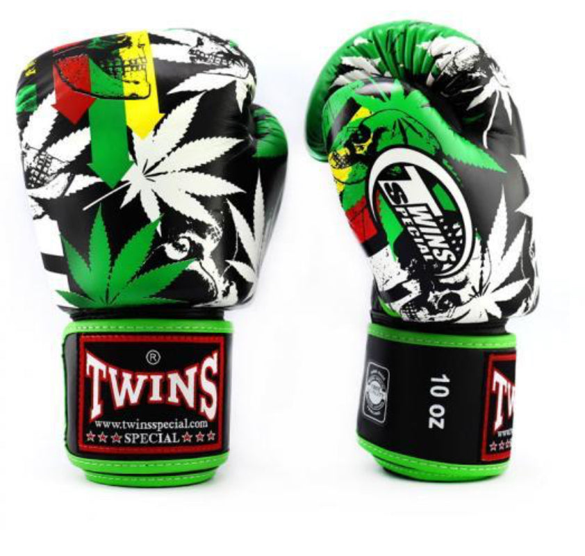 Gants de boxe Muay Thai Twins Special « Grass » FBGVL3-54