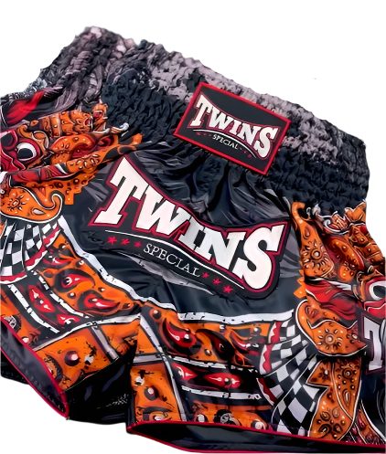 Pack d'entraînement Muay Thai Twins édition spéciale « Barong » : gants et shorts