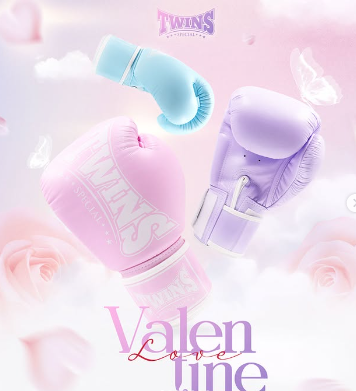 Twins Special Pastel Mint/Lilac/Blue/Pink Muay Thai Boxing Gloves BGVL4P