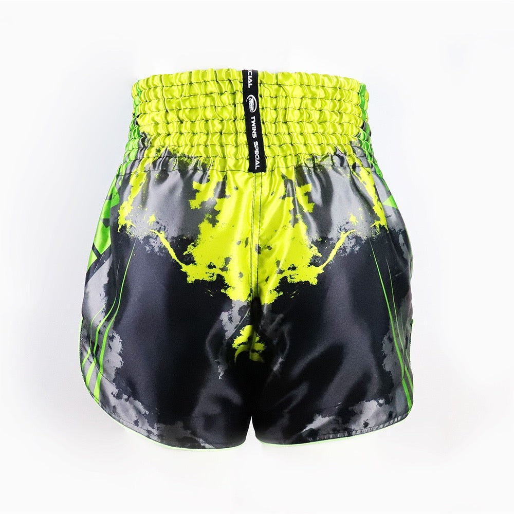 Twins Special TBS „Green Candy“ Muay Thai Kickbox-Shorts