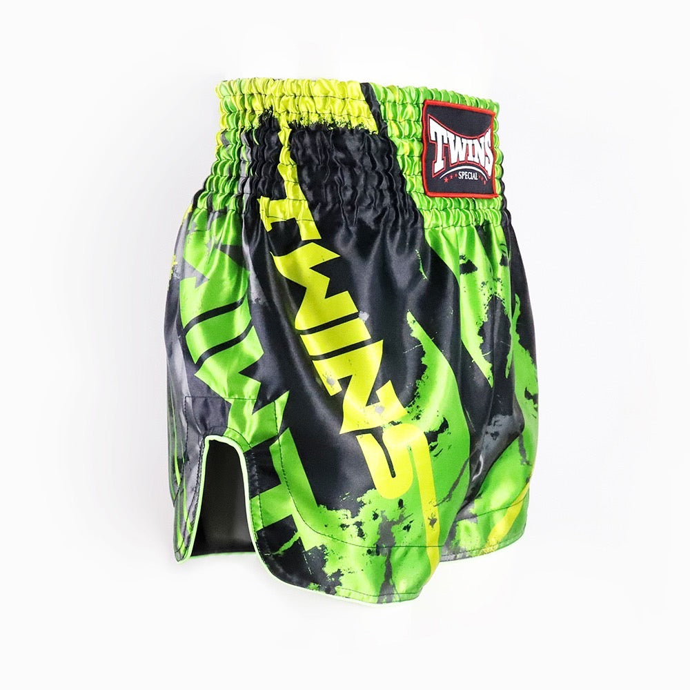 Twins Special TBS „Green Candy“ Muay Thai Kickbox-Shorts