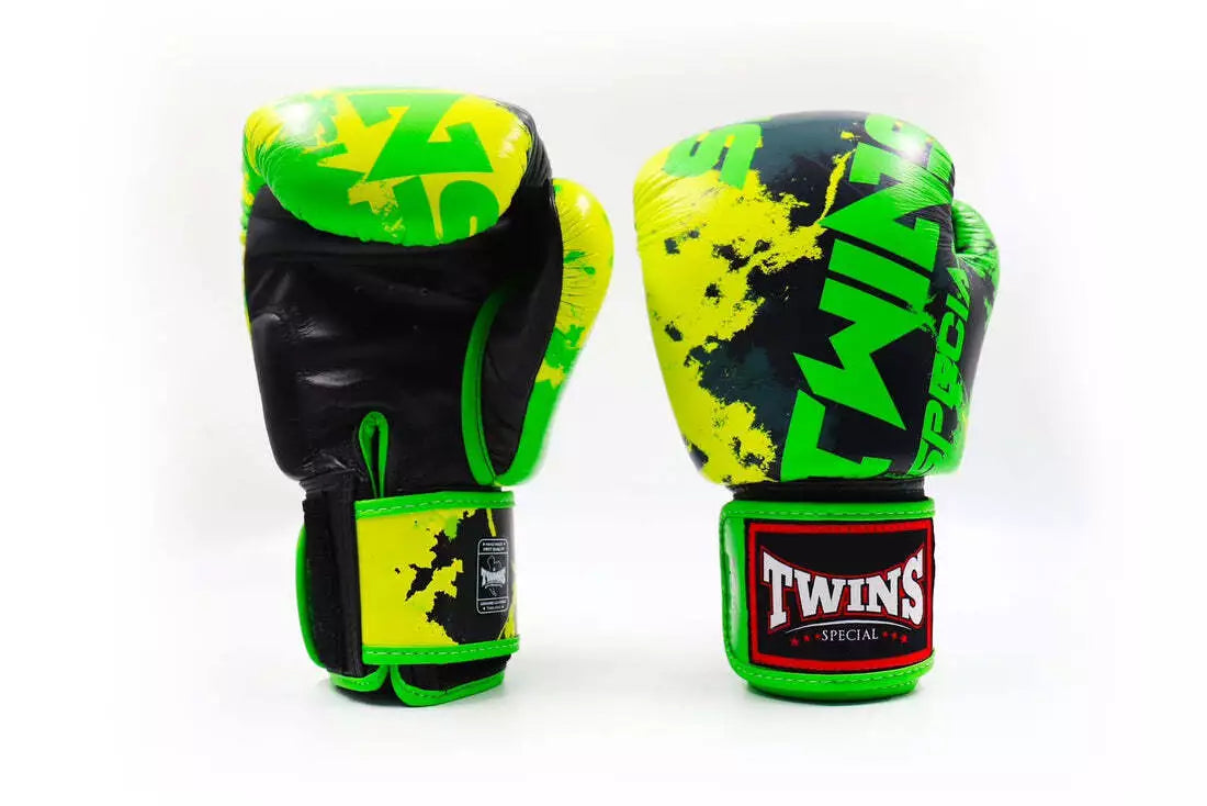 Twins Special Green Candy Muay Thai Boxing Gloves FBGVL3-61