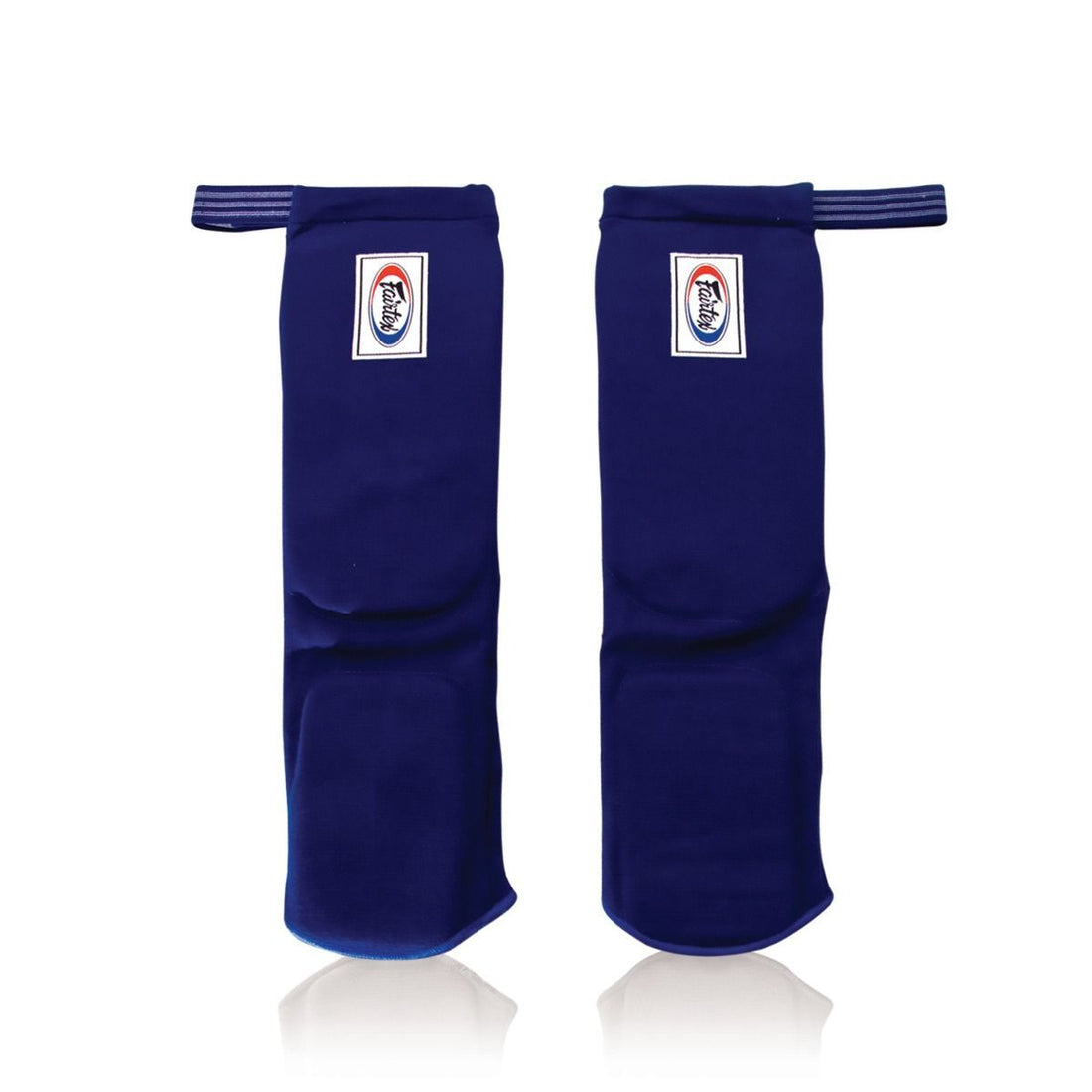 Protège-tibias Fairtex SPE1 bleus type chaussette