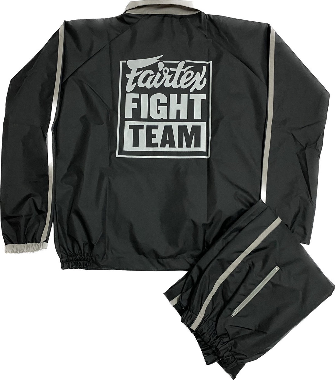 Fairtex VS4 Schwarz/Rot/Blau/Grau/Braun Unisex Vinyl Saunaanzug