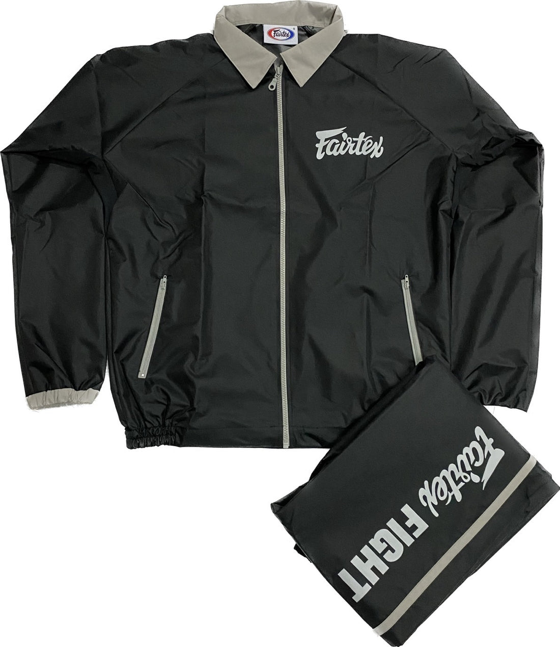 Fairtex VS4 Schwarz/Rot/Blau/Grau/Braun Unisex Vinyl Saunaanzug
