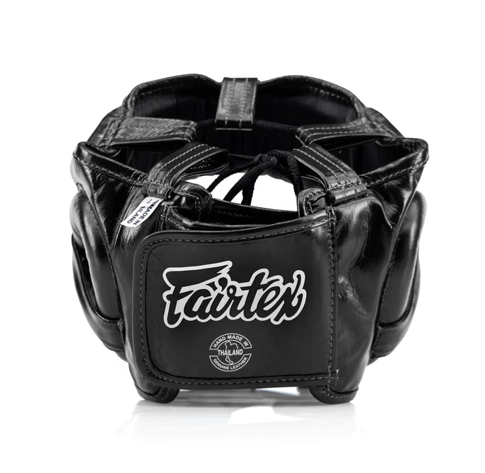 Casque de boxe Fairtex HG18 Premium Pro noir