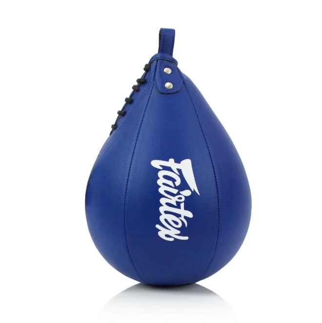 Fairtex SB1 Boxing Speed Ball – 5" Punching Ball (Black/Red/Blue)