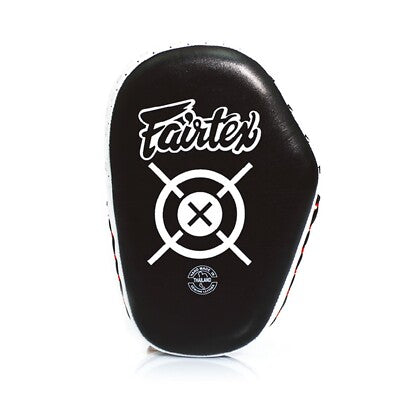 Gants de boxe Fairtex FMV11 Hybrid Focus Blanc/Noir