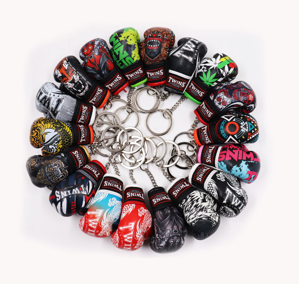 Twins Special Boxing Glove Keychain – FMBG3-57 'Aztec' Mini Glove