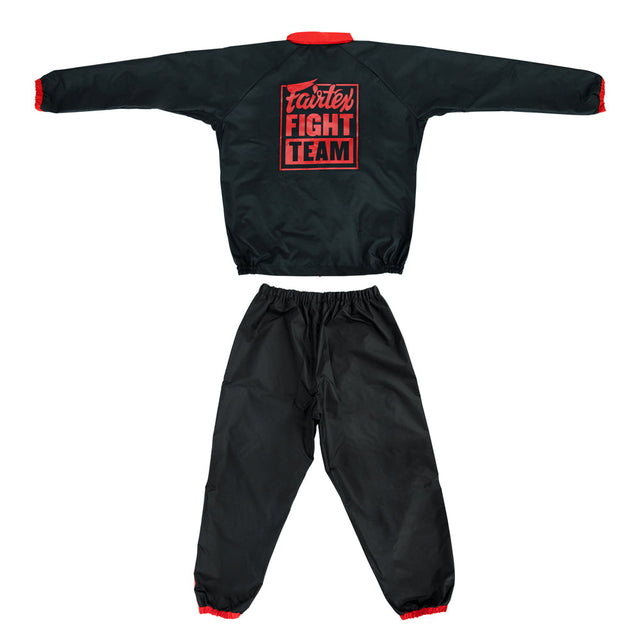 Fairtex VS4 Schwarz/Rot/Blau/Grau/Braun Unisex Vinyl Saunaanzug
