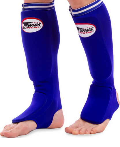 Protège-tibias Twins Special SGN1 bleus type chaussette