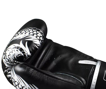 Gants de boxe Muay Thai Twins Special « Dragon » OR/ARGENT/BRONZE FBGVL3-49