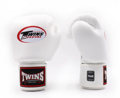 Twins Special WEISSE Muay Thai Boxhandschuhe BGVL3