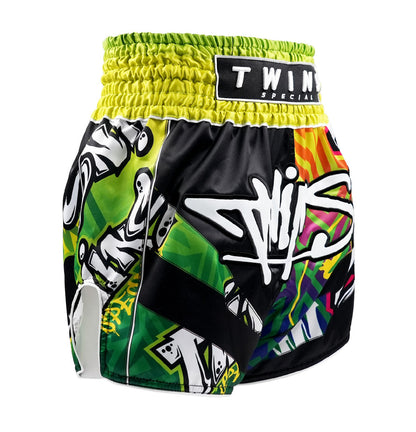 Twins Special TBS 'Graffiti' Muay Thai Kickboxing Shorts