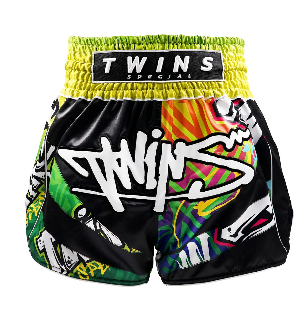 Twins Special TBS 'Graffiti' Muay Thai Kickboxing Shorts