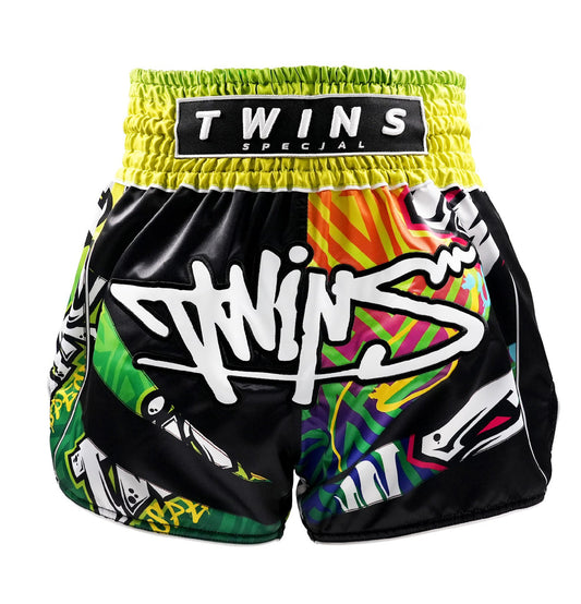 Twins Special TBS 'Graffiti' Muay Thai Kickboxing Shorts