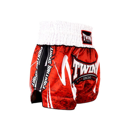 Twins Special TBS 'Rusty' Red Muay Thai Kickboxing Shorts