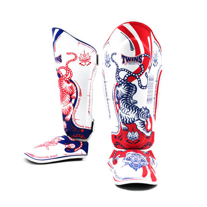 Twins Special Premium FSGL10-67 'Sak Yant' Shin Guards