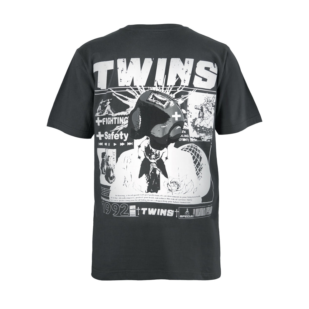 Twins Special Muay Thai T-shirt-07 Black