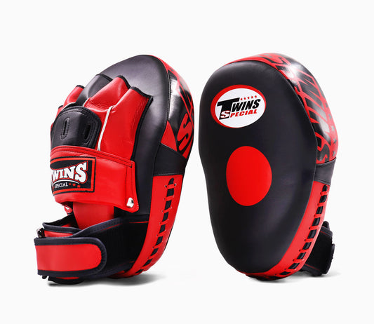 Twins Special PMS28 Boxpratzen – Schwarz/Rot (Pro Trainer Series)