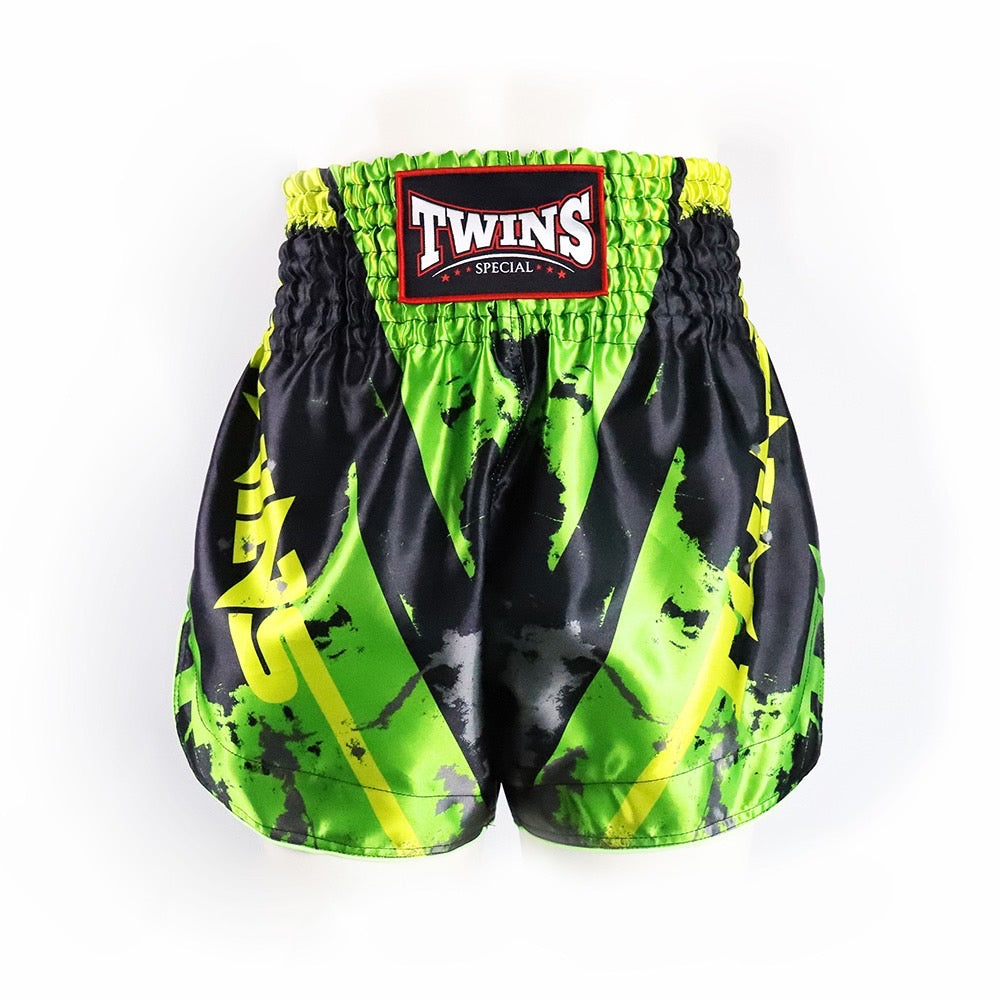 Twins Special TBS „Green Candy“ Muay Thai Kickbox-Shorts