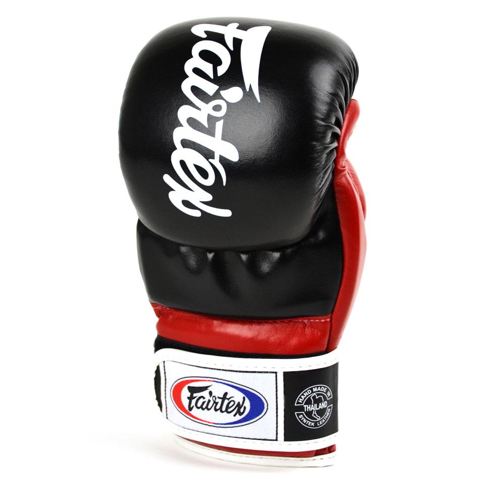 Fairtex FGV18 Black/Red MMA Grappling Gloves