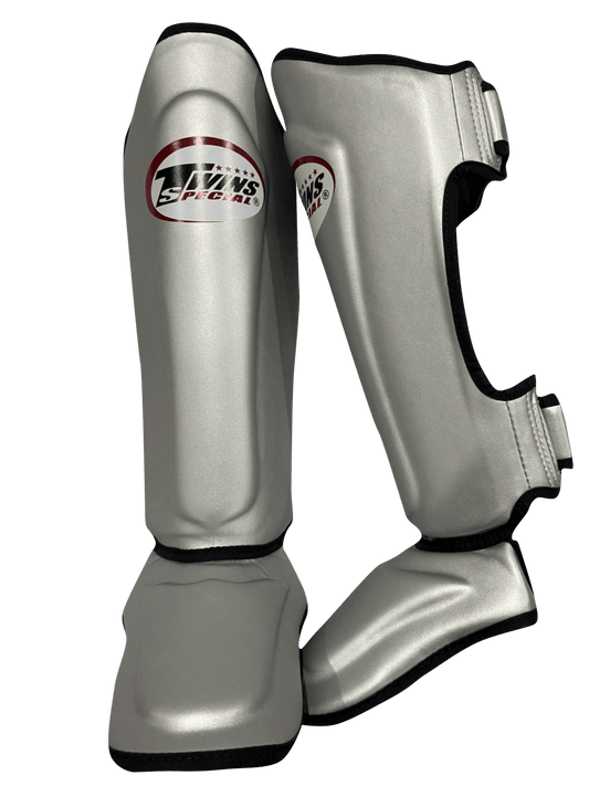 Twins Special SGS10 Silberne Schienbeinschoner