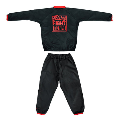 Fairtex VS4 Schwarz/Rot/Blau/Grau/Braun Unisex Vinyl Saunaanzug